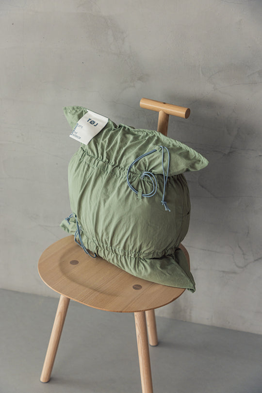 Parachute Cushion Cover - sage green