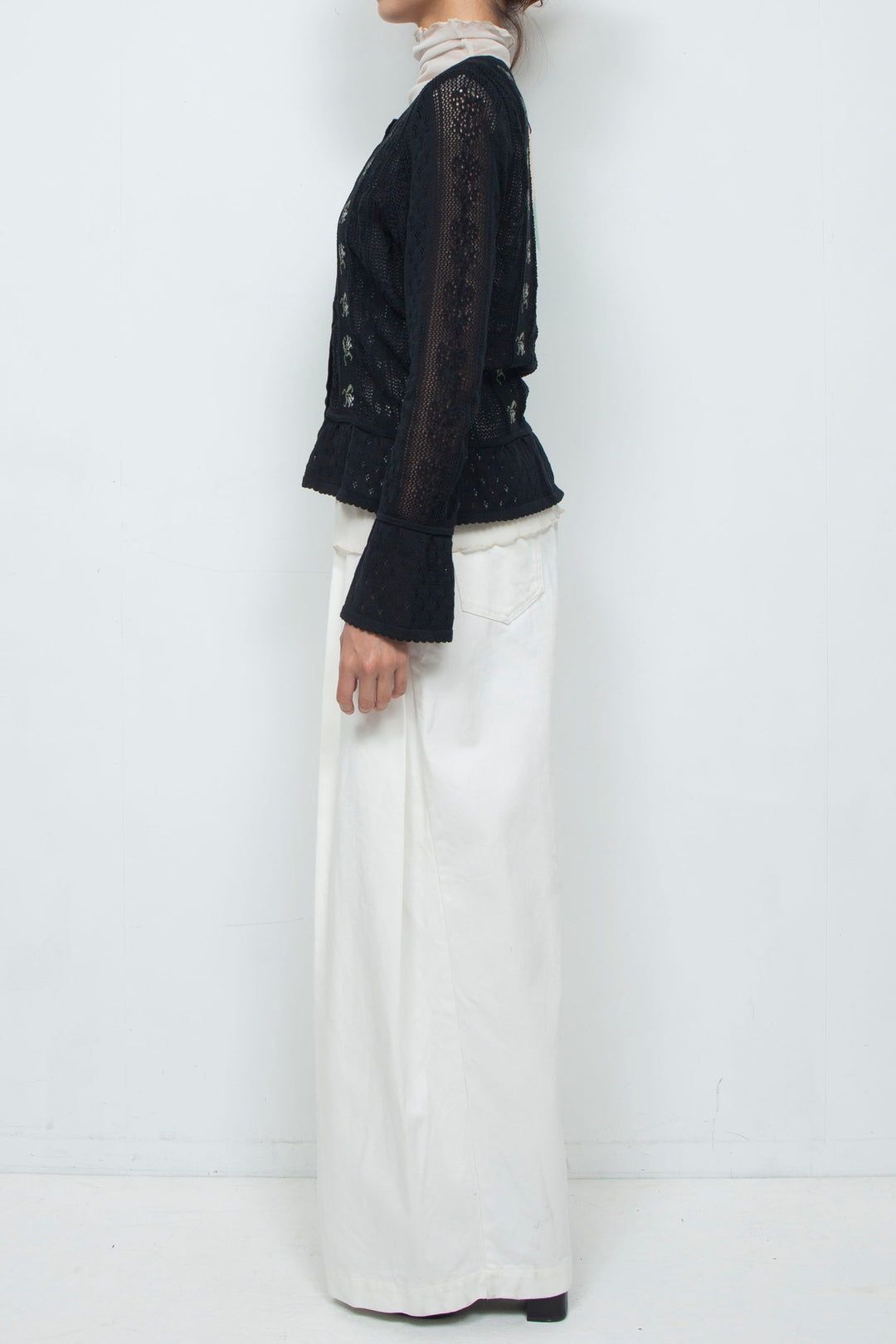 Knit Cardigan Black