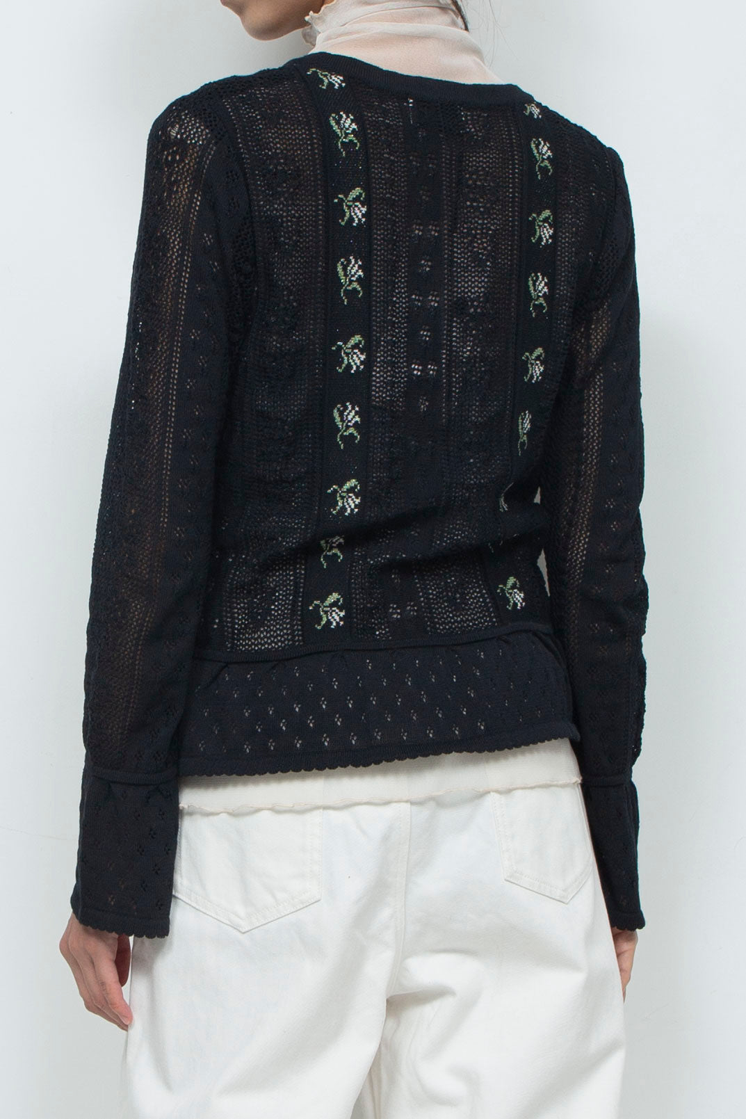 Knit Cardigan Black