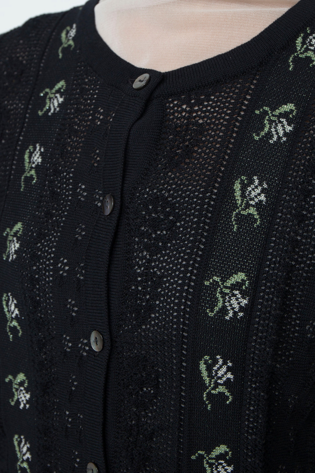 Knit Cardigan Black