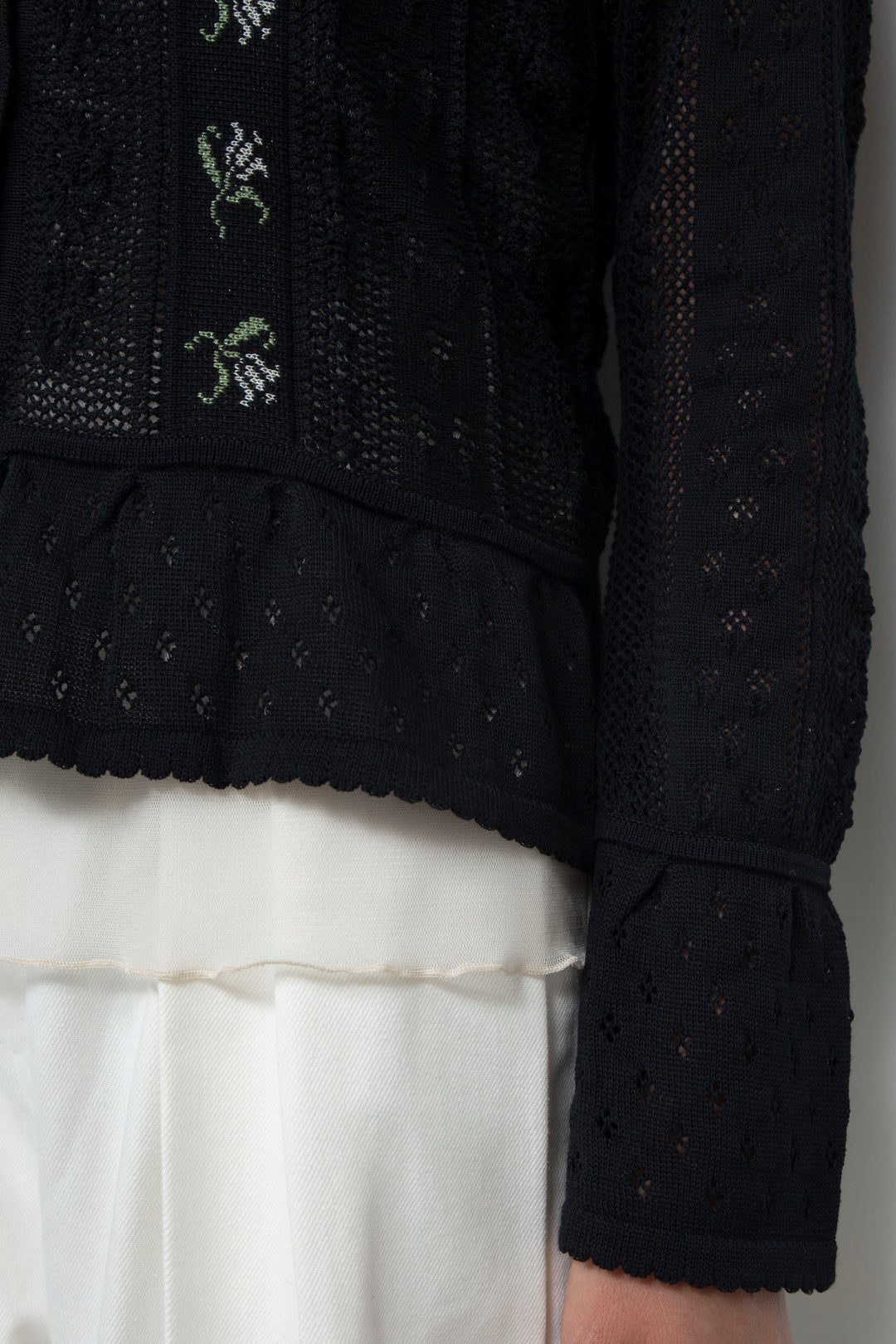 Knit Cardigan Black