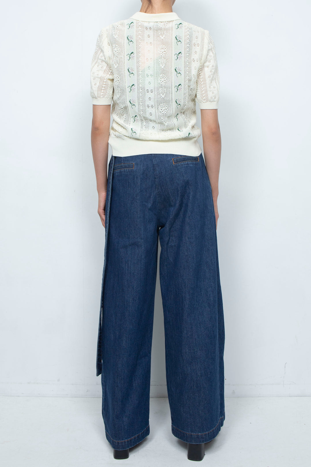 Knit Tops White