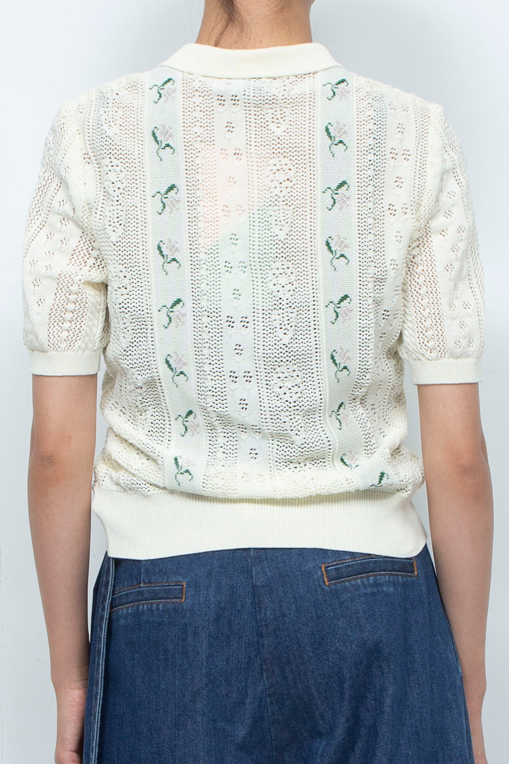 Knit Tops White