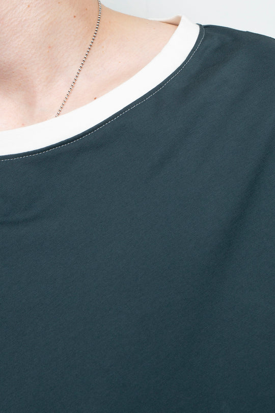 H/S Cut and Sewn Green and White