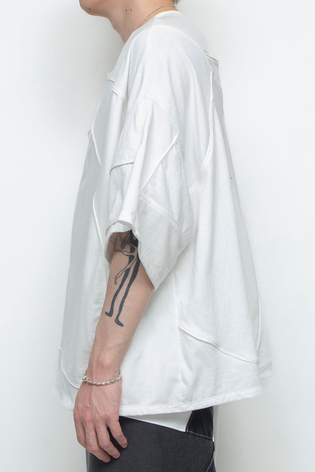 S/S Cut and Sewn White