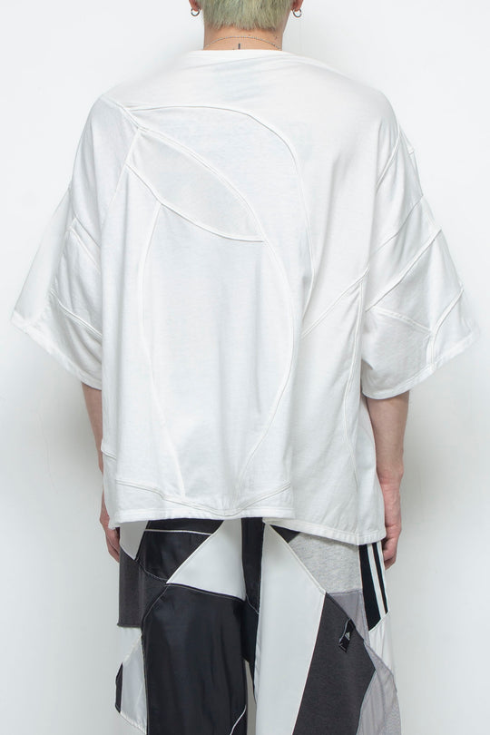 S/S Cut and Sewn White