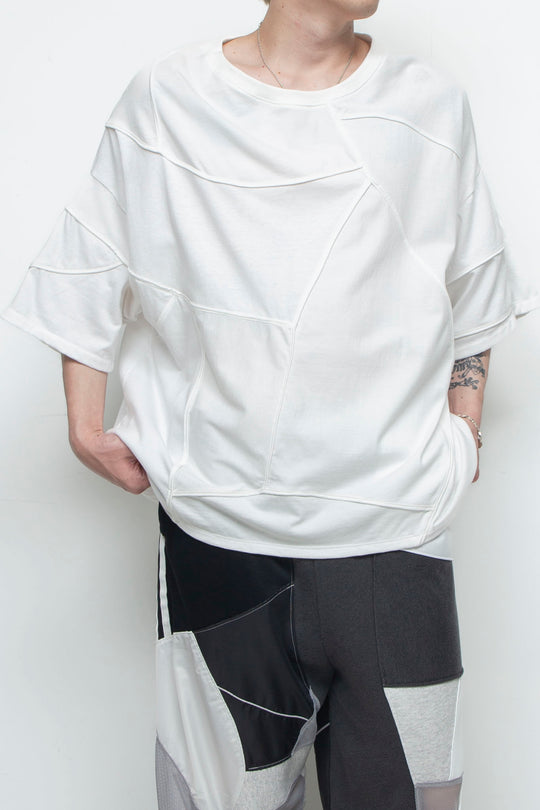 S/S Cut and Sewn White