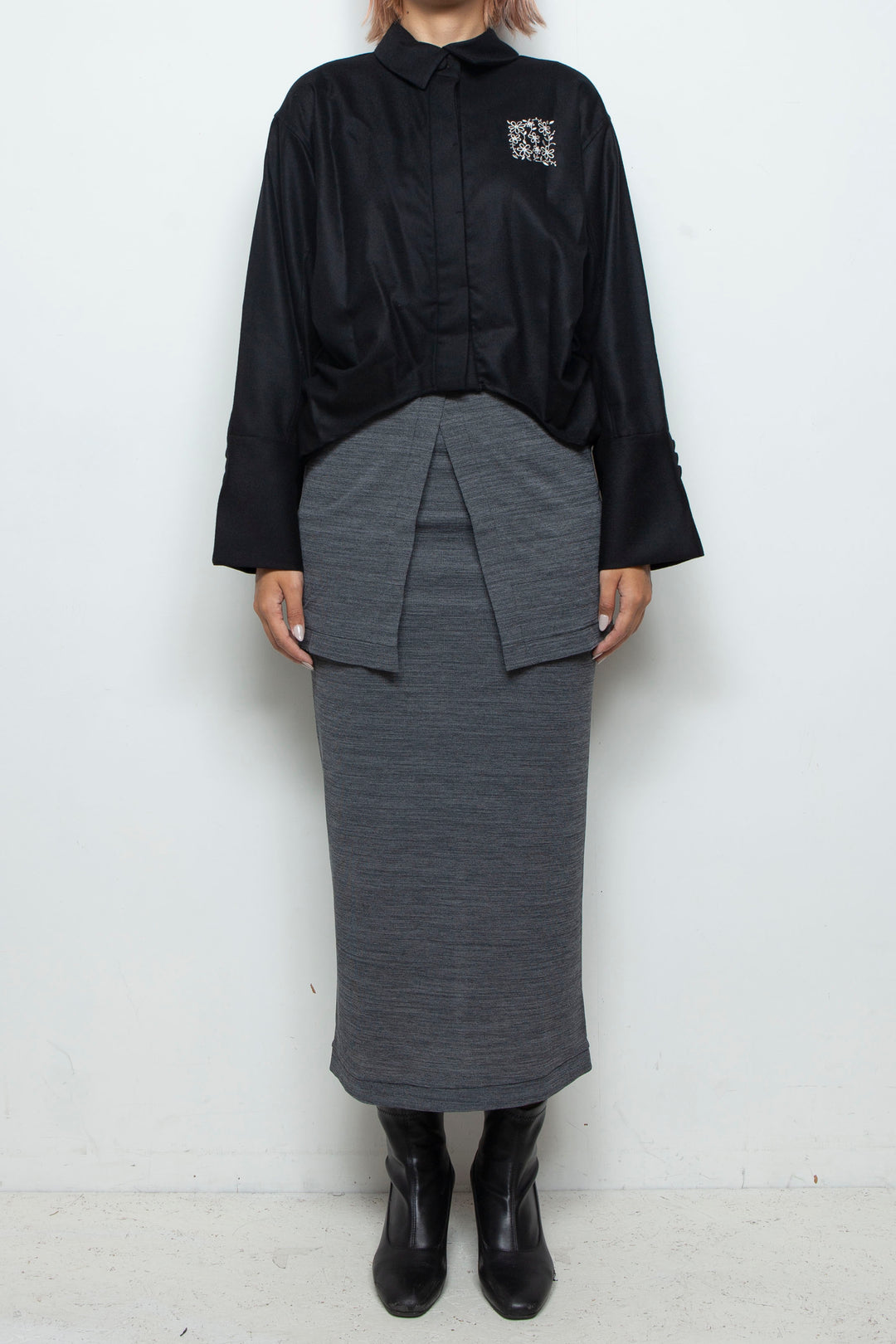 Square Garden Shirt BLACK