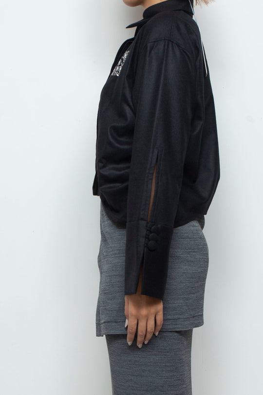 Square Garden Shirt BLACK