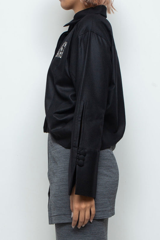 Square Garden Shirt BLACK