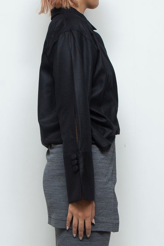 Square Garden Shirt BLACK
