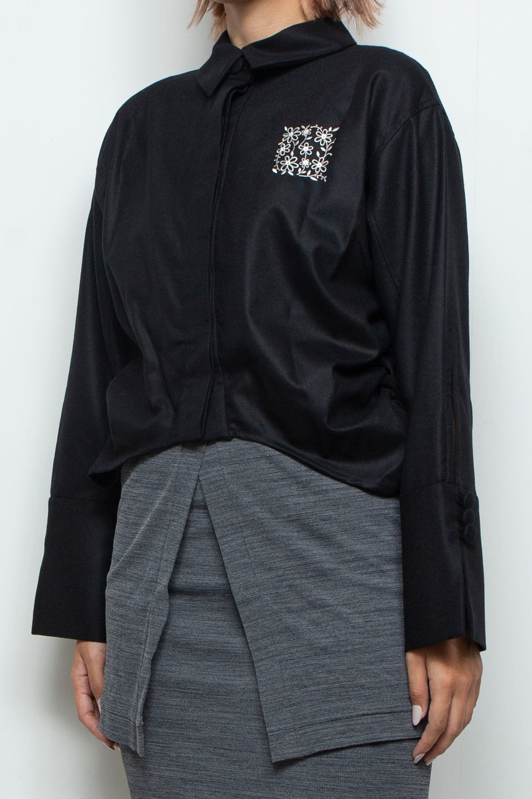 Square Garden Shirt BLACK