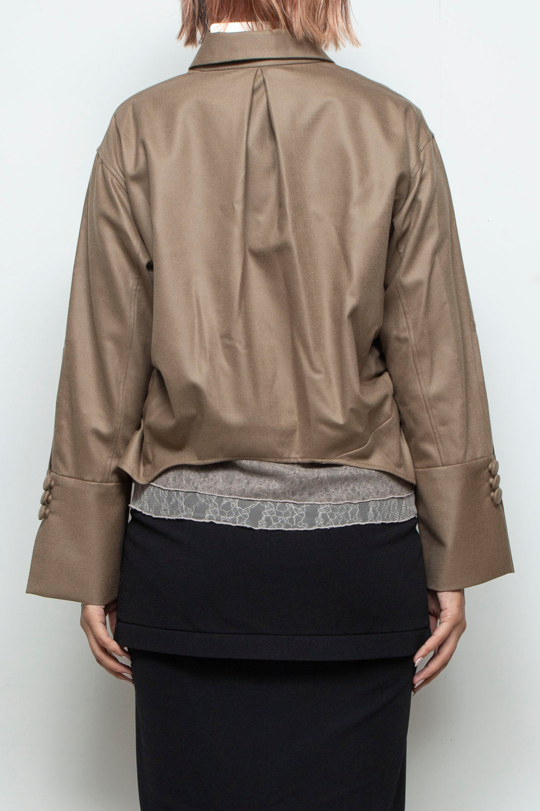 Square Garden Shirt CAMEL