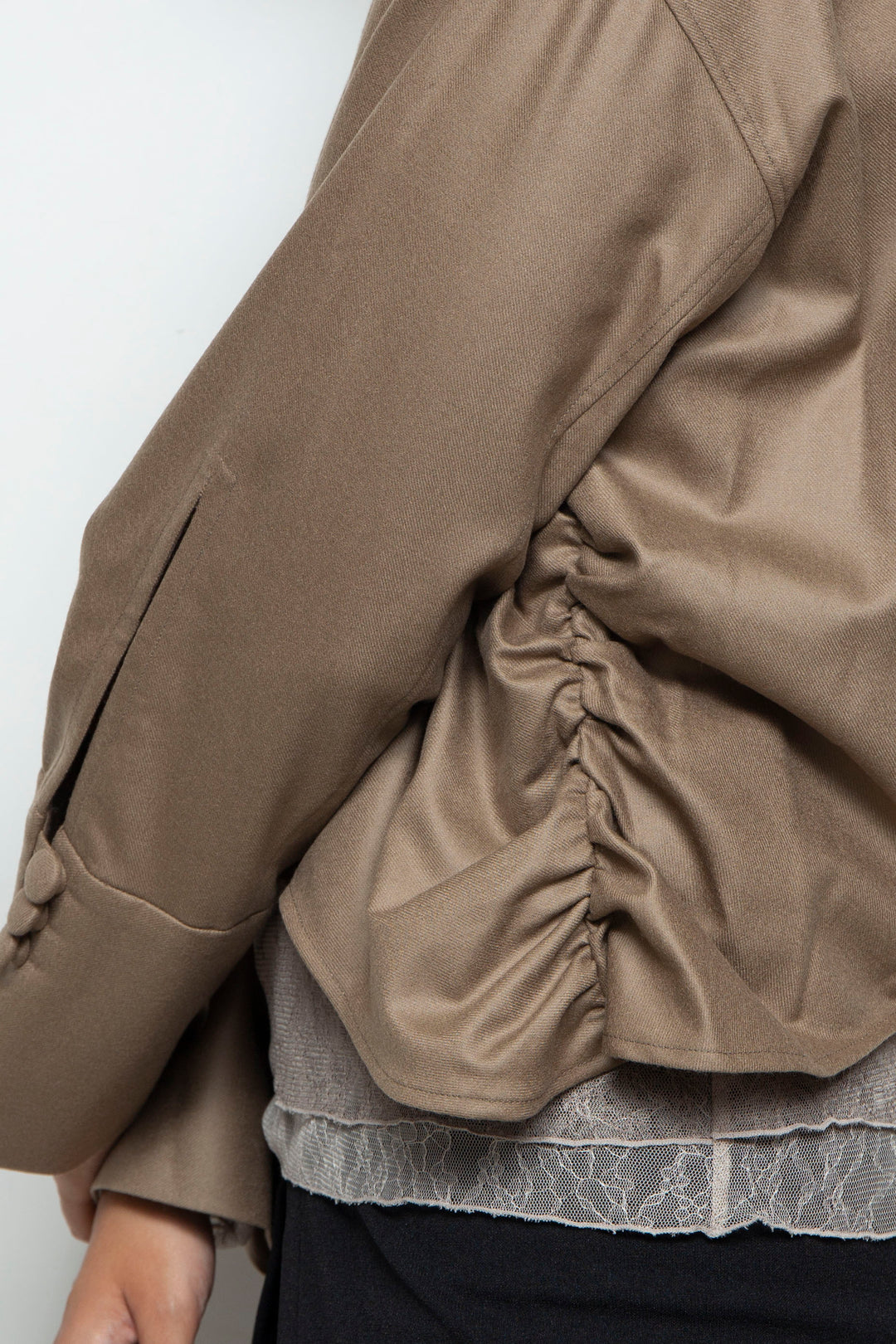 Square Garden Shirt CAMEL