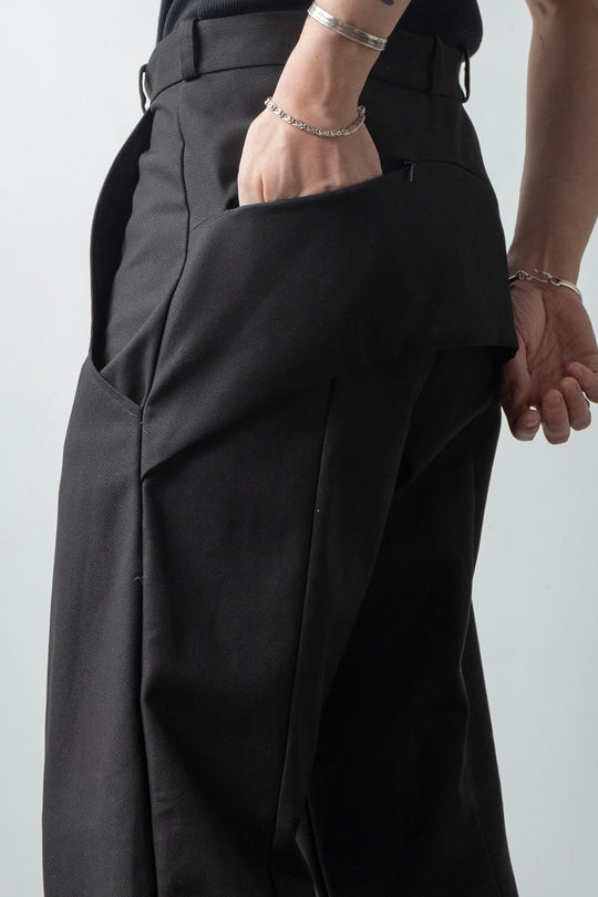 MANTIS LEG PANTS BLACK
