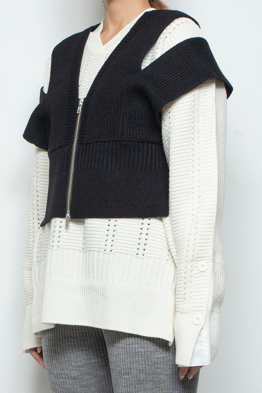 250202 VEST BLACK