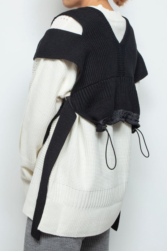 250202 VEST BLACK