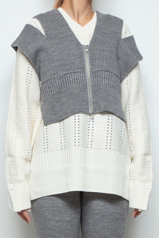 250202 VEST GRAY