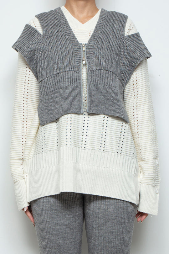 250202 VEST GRAY