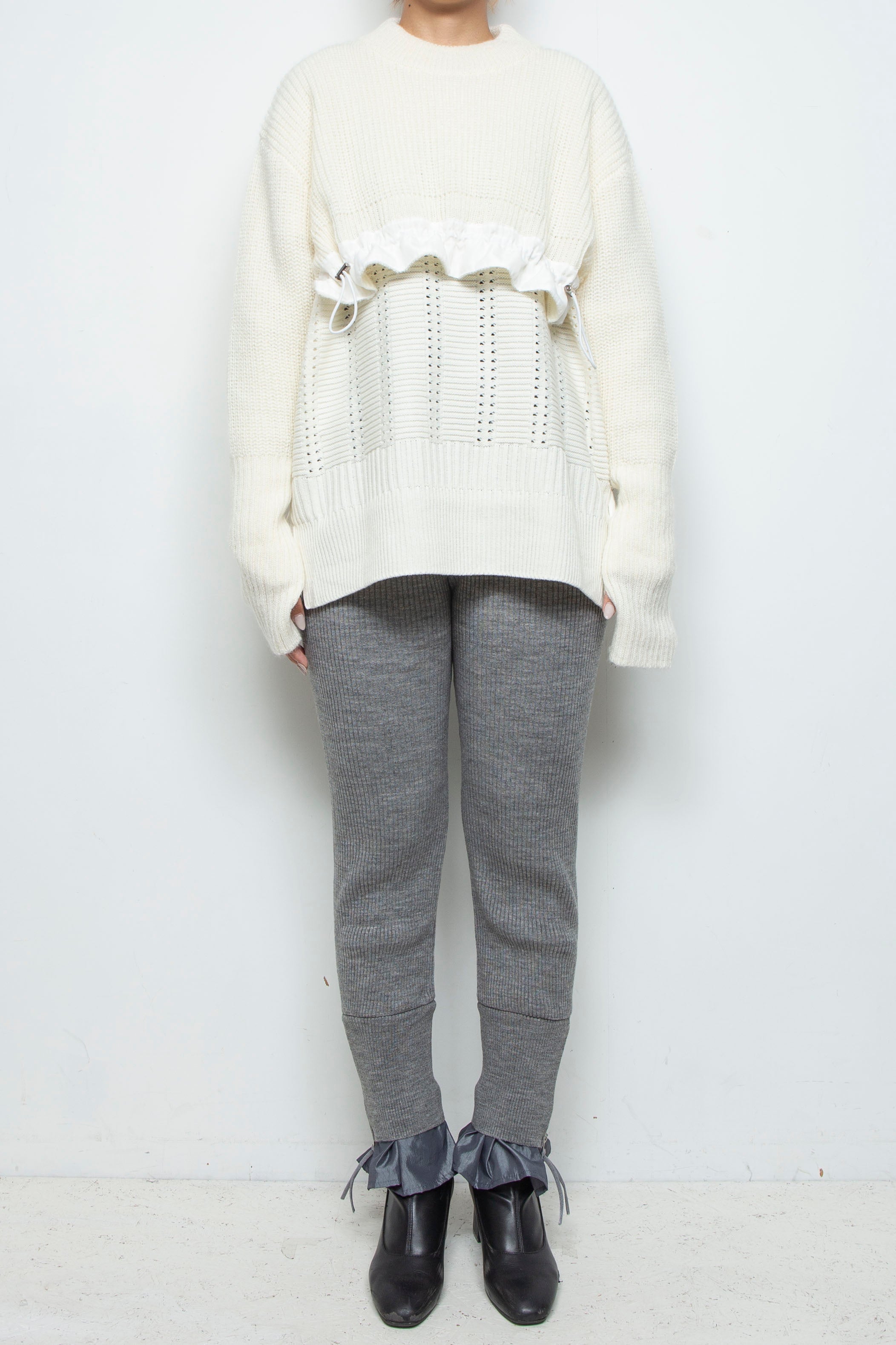 250201 KNIT WHITE／CHERIE（シェリー）／ウィメンズブランド 通販