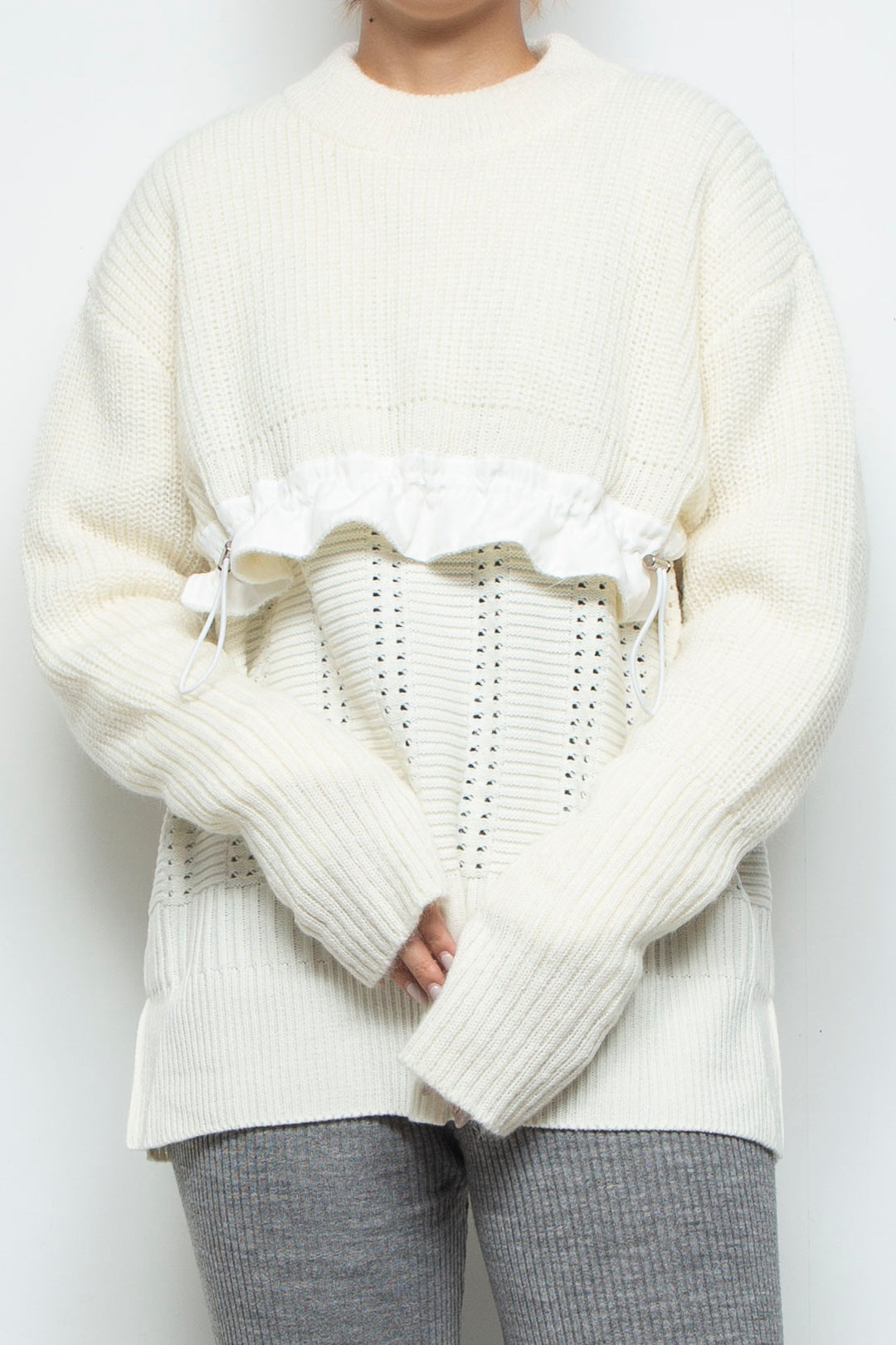 250201 KNIT WHITE