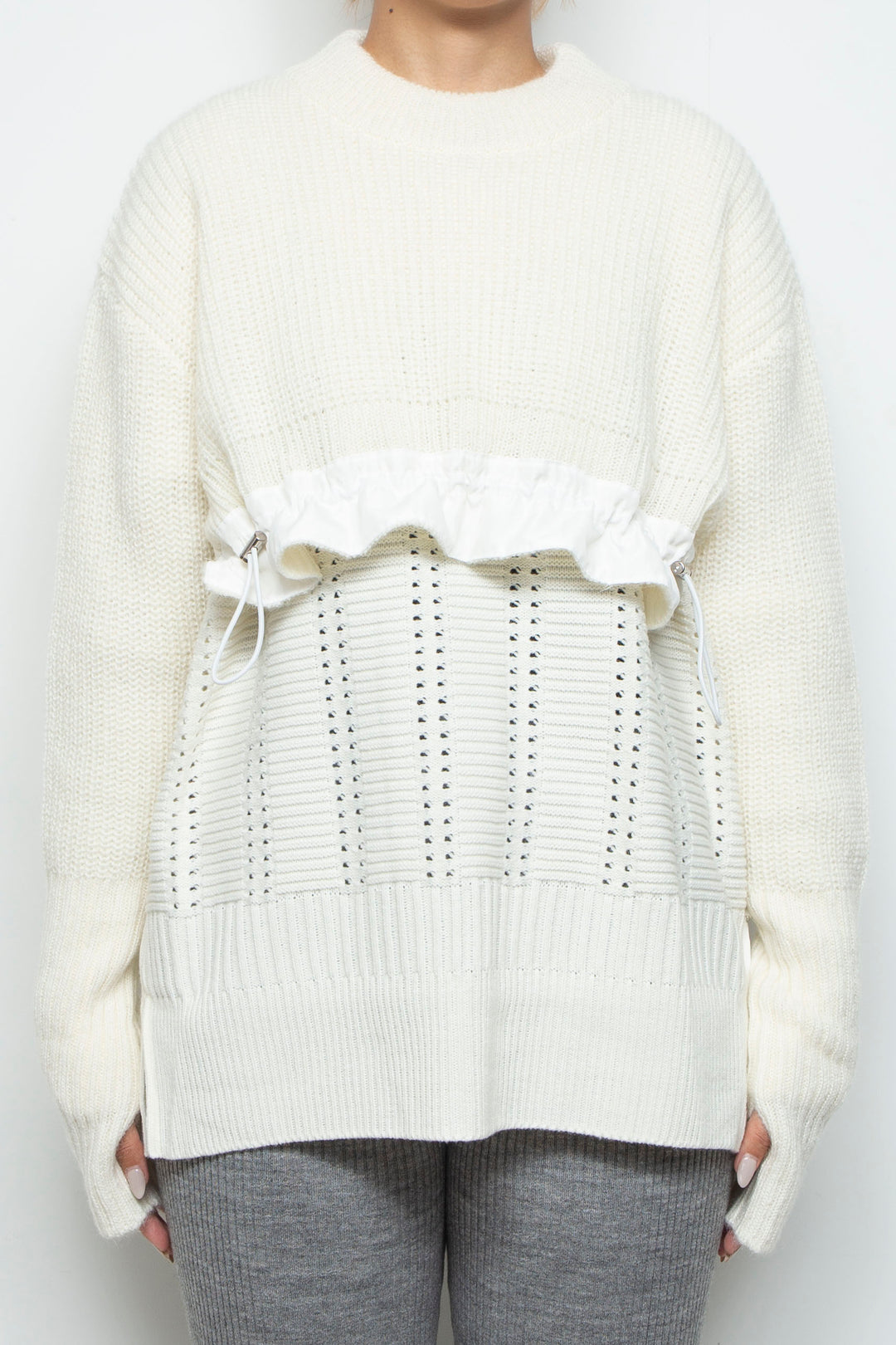 250201 KNIT WHITE