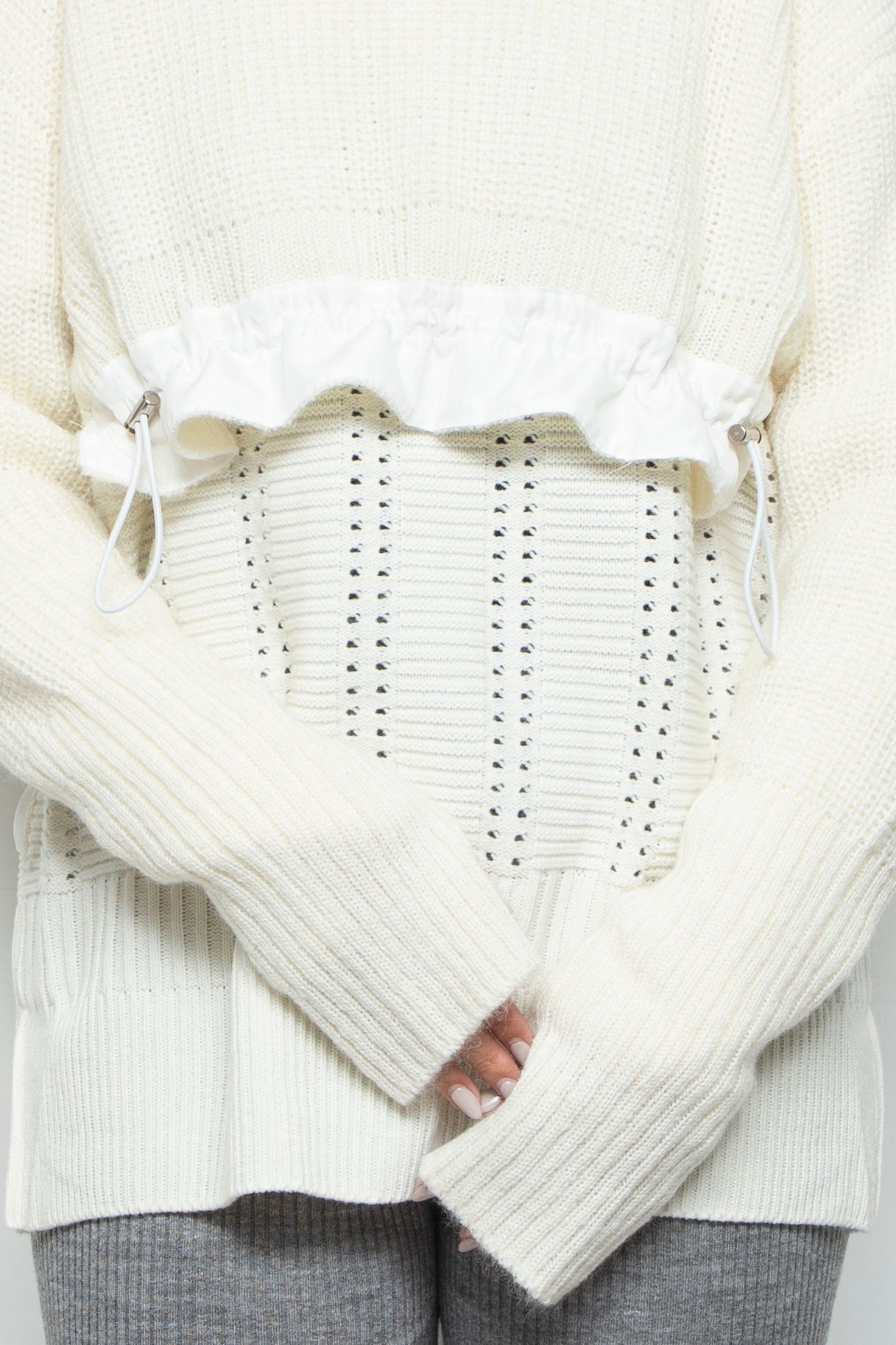 250201 KNIT WHITE／CHERIE（シェリー）／ウィメンズブランド 通販