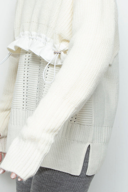 250201 KNIT WHITE