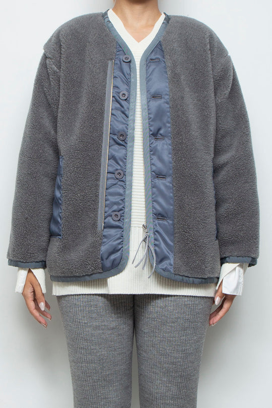 250210 JACKET GRAY