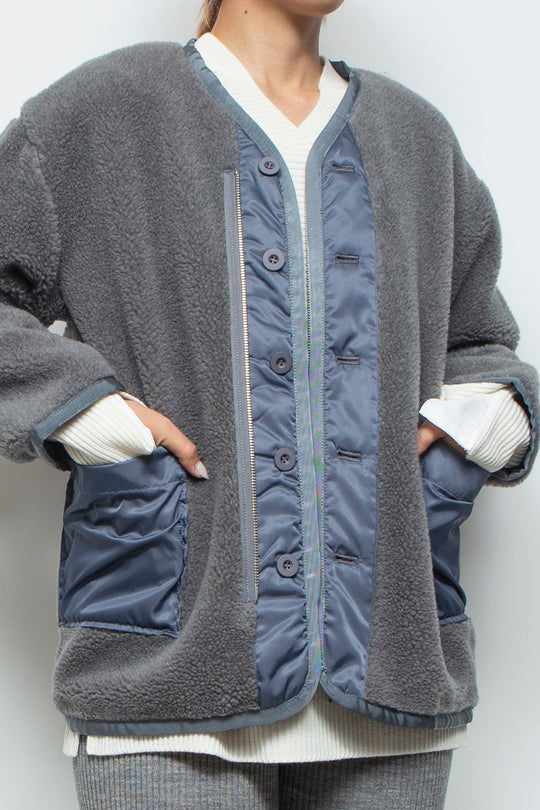 250210 JACKET GRAY
