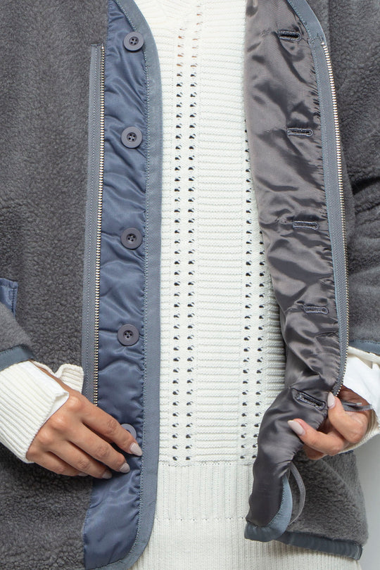 250210 JACKET GRAY