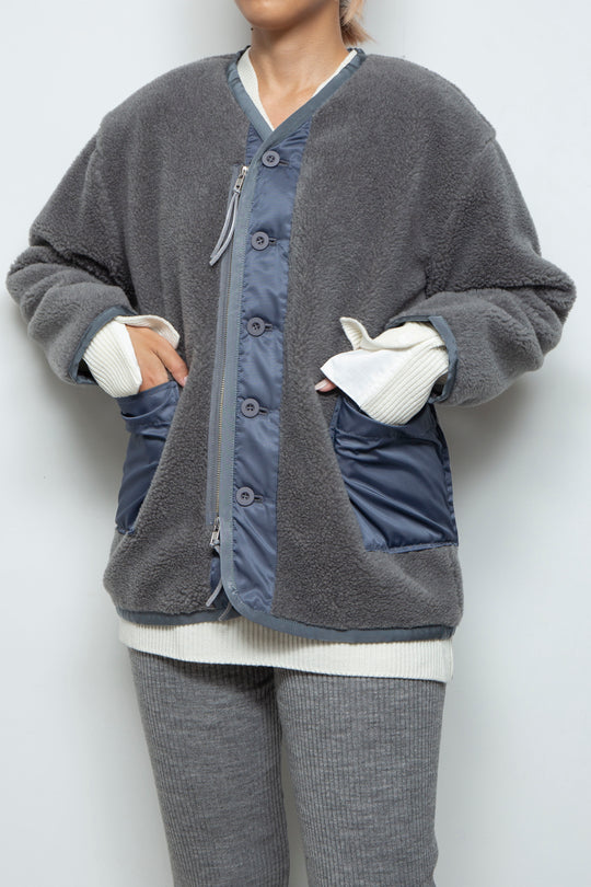 250210 JACKET GRAY