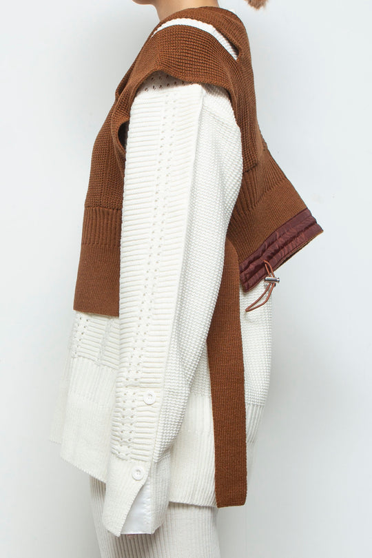250202 VEST BROWN