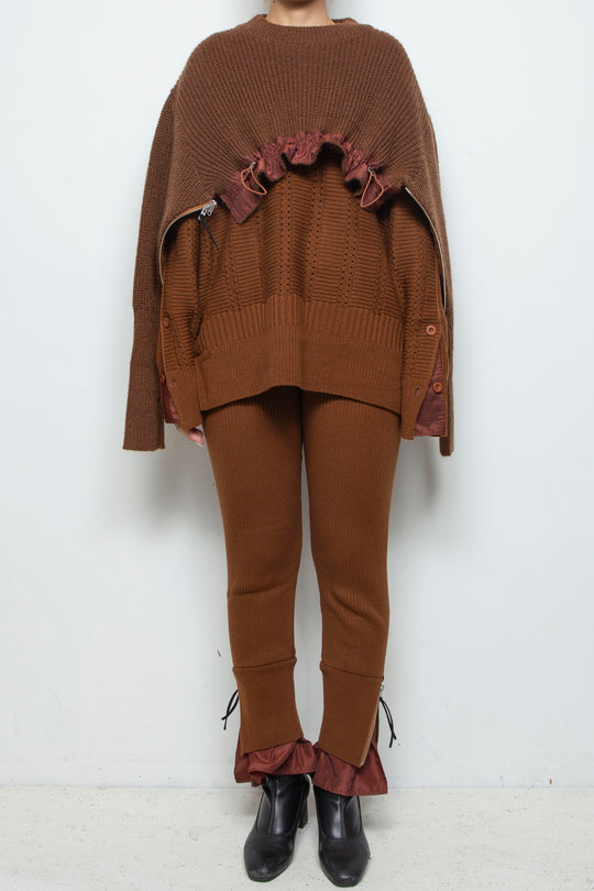 250201 KNIT BROWN