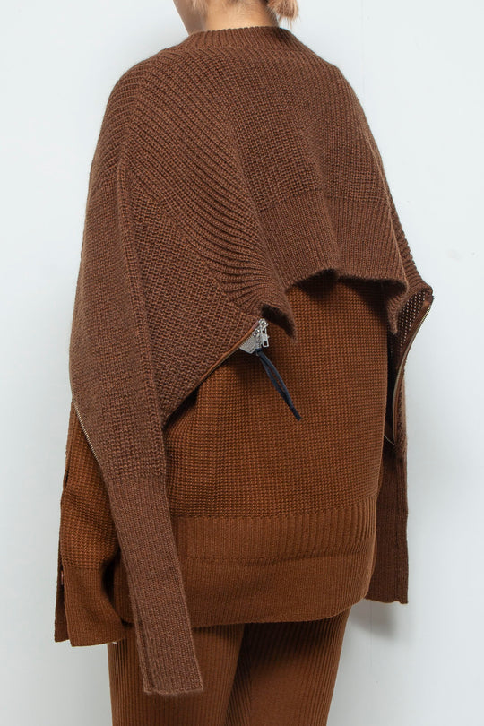 250201 KNIT BROWN
