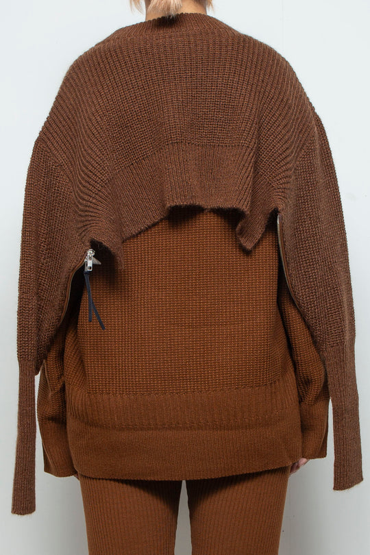 250201 KNIT BROWN