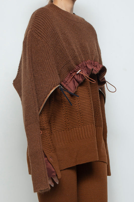 250201 KNIT BROWN