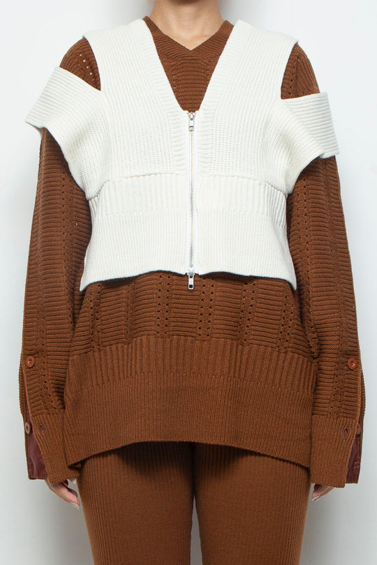 250202 VEST WHITE