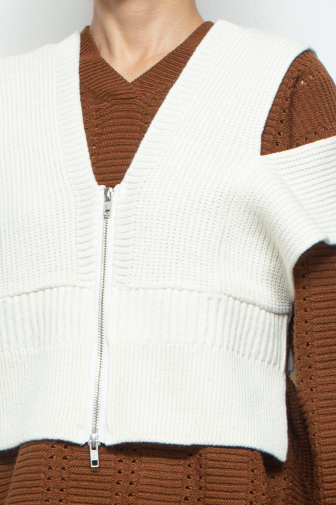 250202 VEST WHITE