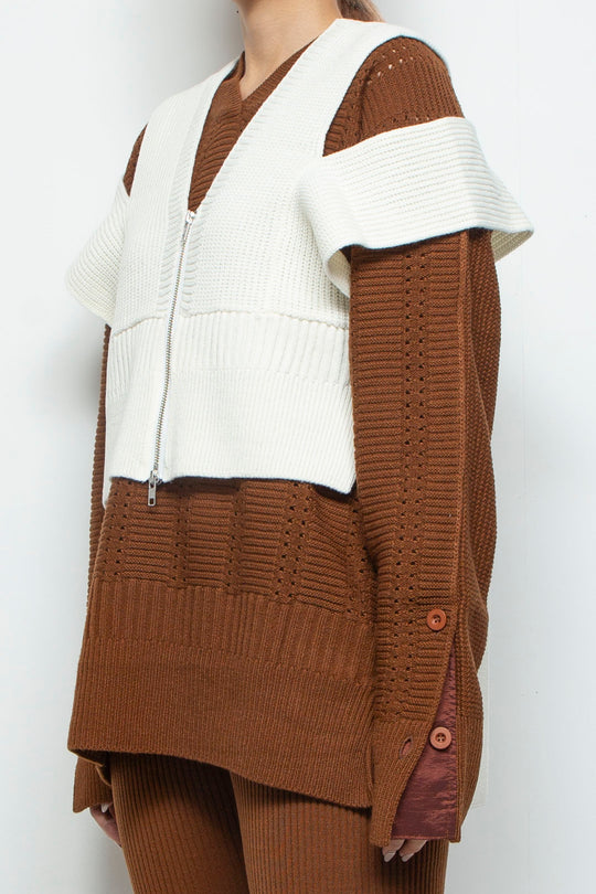 250202 VEST WHITE
