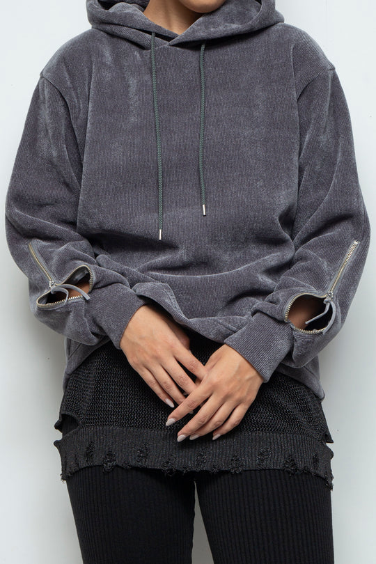 250208 PARKA GRAY