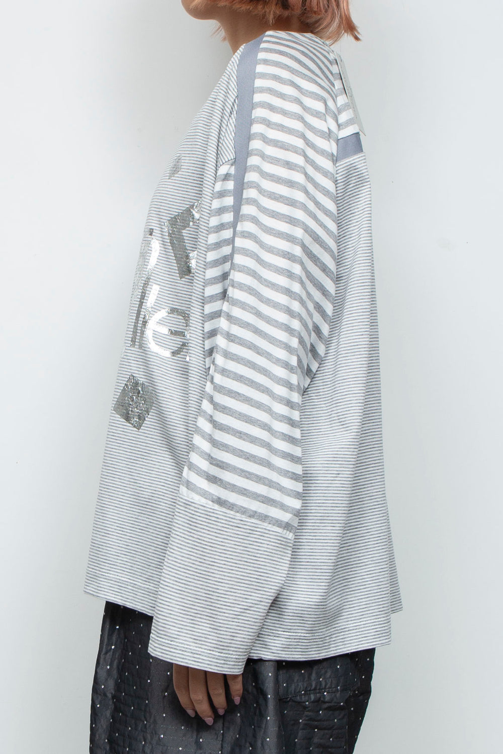 Parallelist Long Sleeve (CH Grey/Snow)