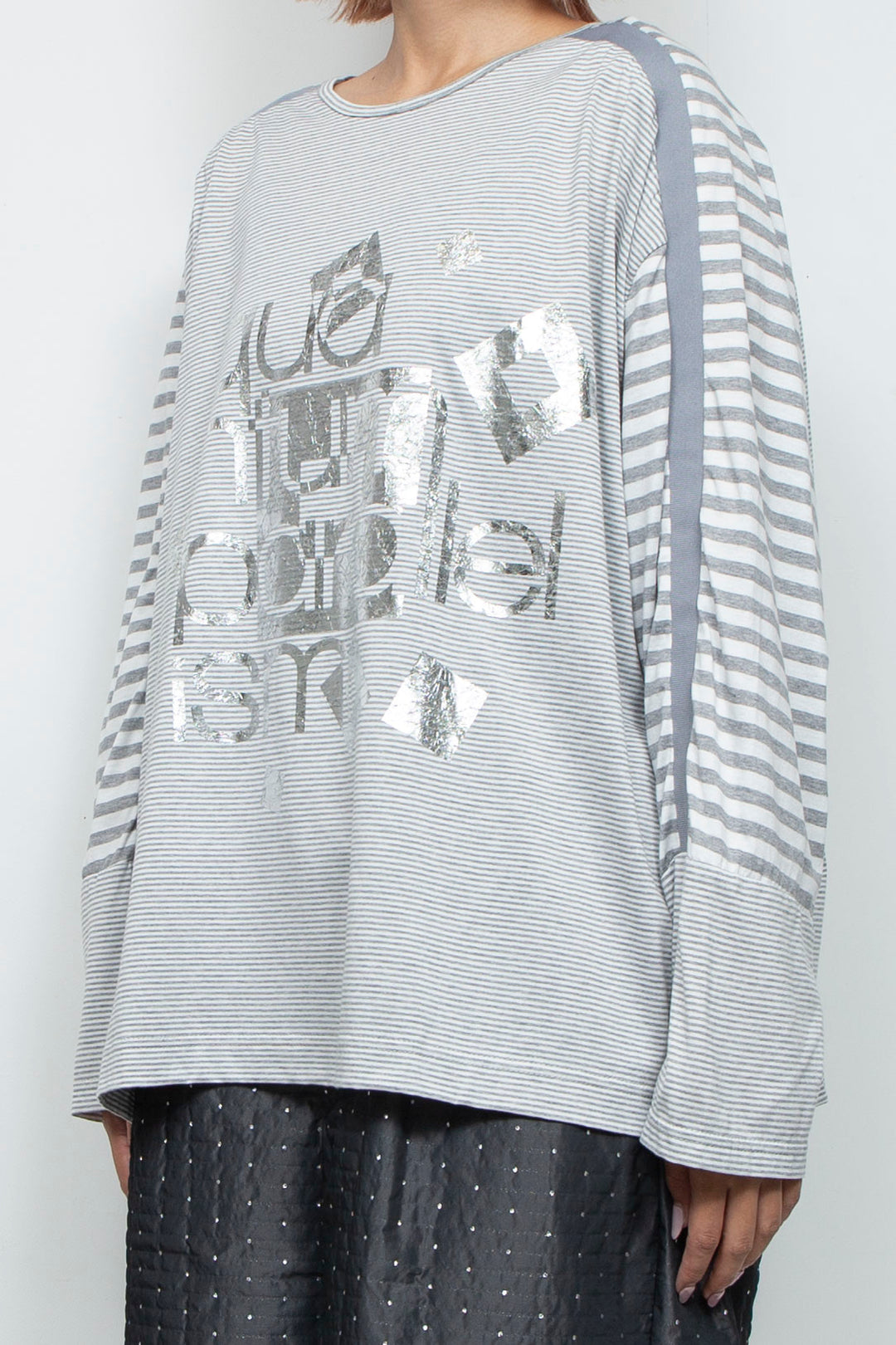 Parallelist Long Sleeve (CH Grey/Snow)