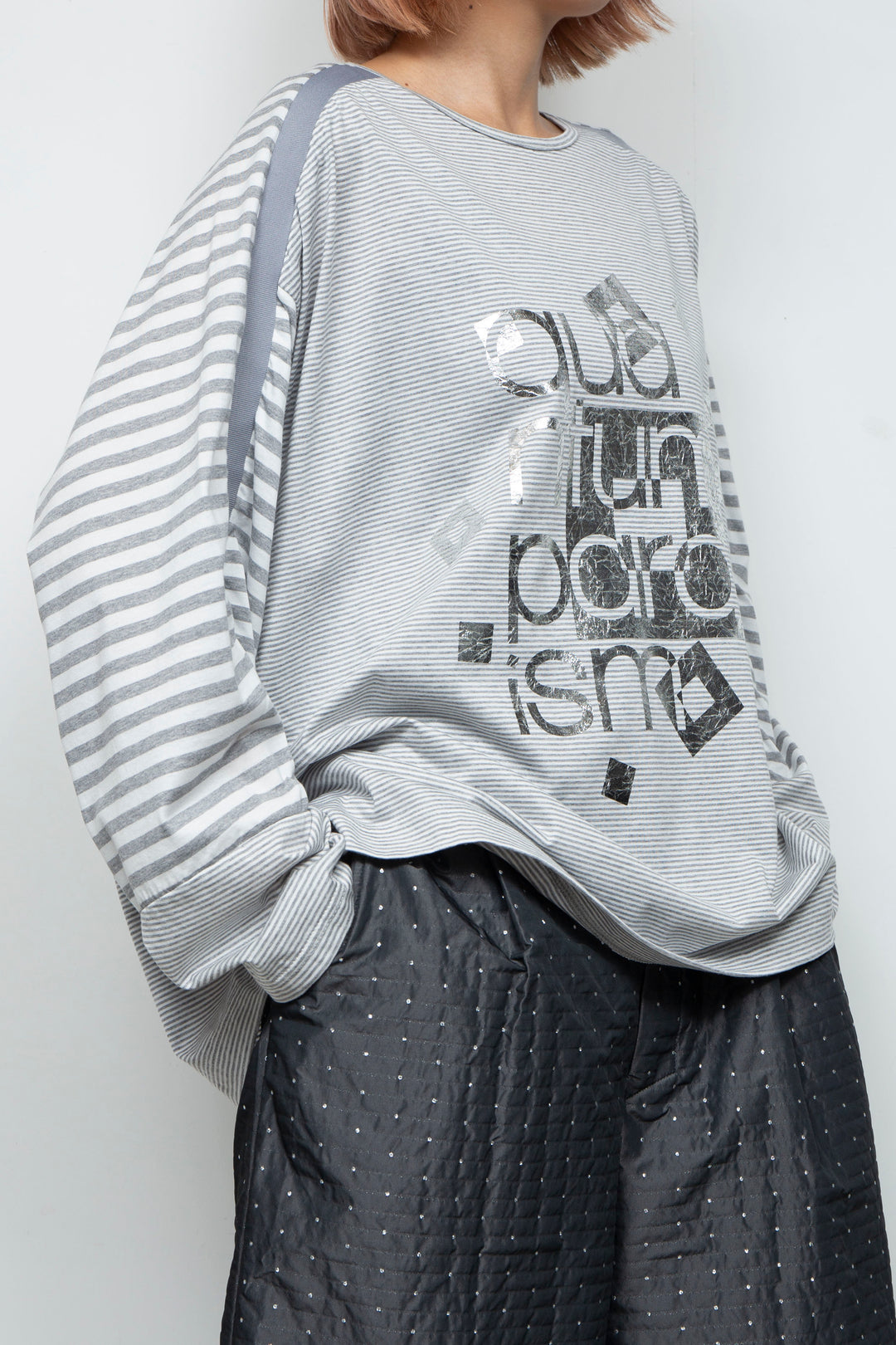 Parallelist Long Sleeve (CH Grey/Snow)