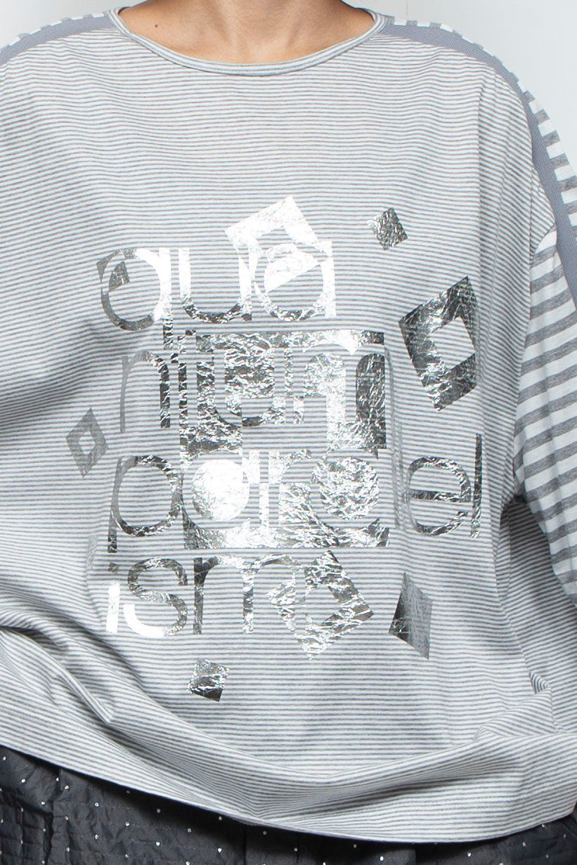 Parallelist Long Sleeve (CH Grey/Snow)
