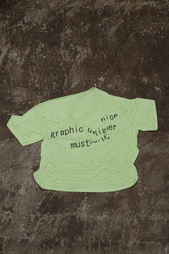 Nugippanasi T-shirt rug Light Green