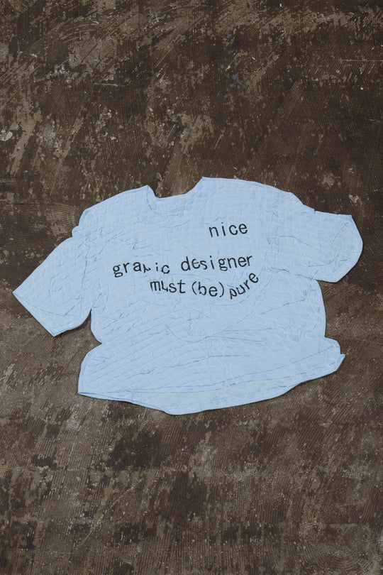 Nugippanasi T-shirt rug Sax