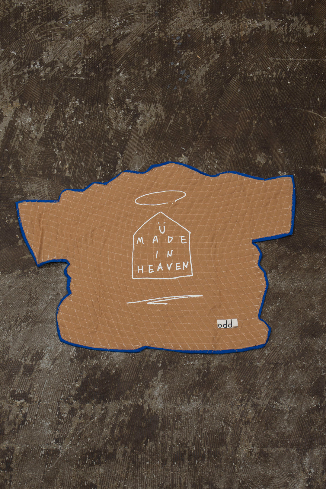 Nugippanasi T-shirt rug Blue