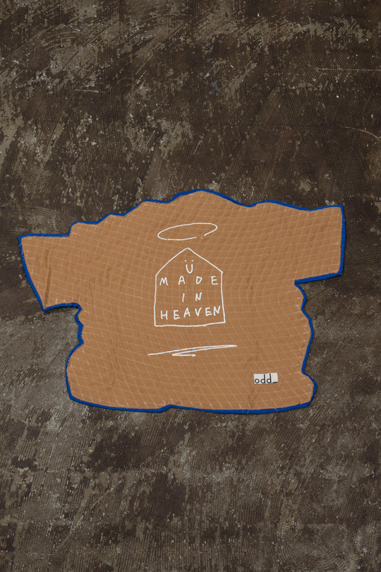 Nugippanasi T-shirt rug Blue