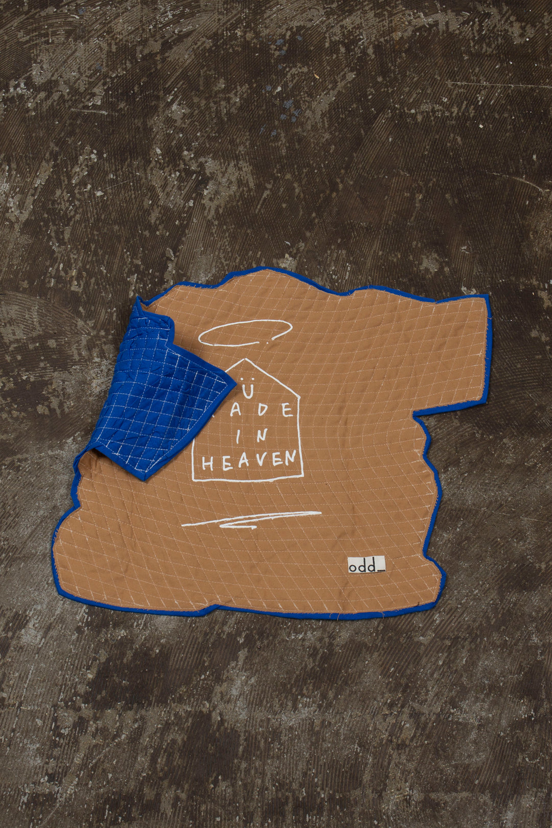 Nugippanasi T-shirt rug Blue